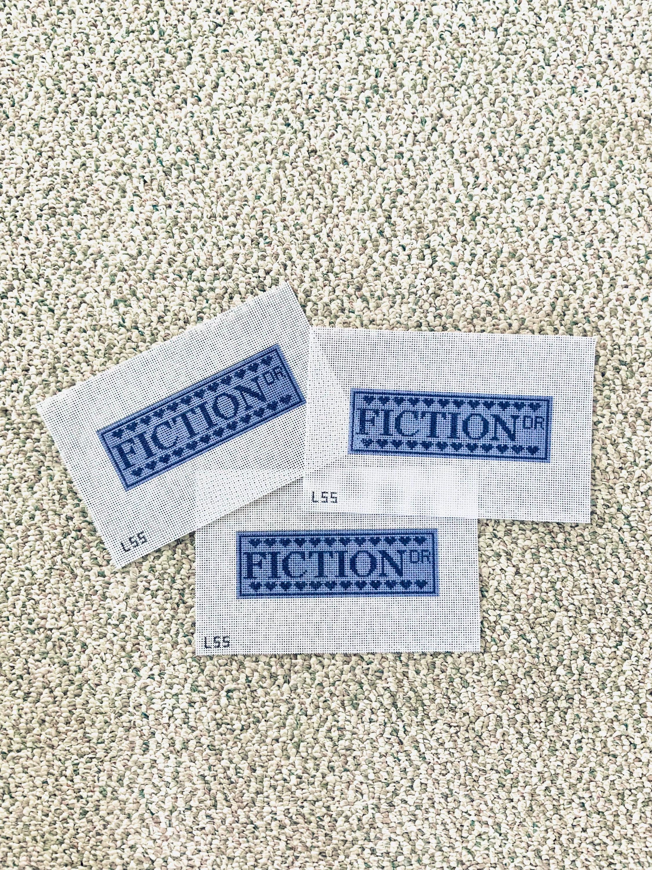 Fiction Dr 18 Mesh Needlepoint Canvas | Bookish Needlepoint