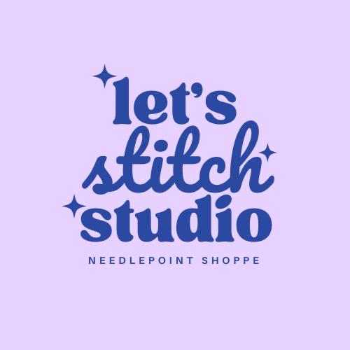 Dancing Heart Valentine’s Day Themed Needlepoint Canvas // 18 Mesh